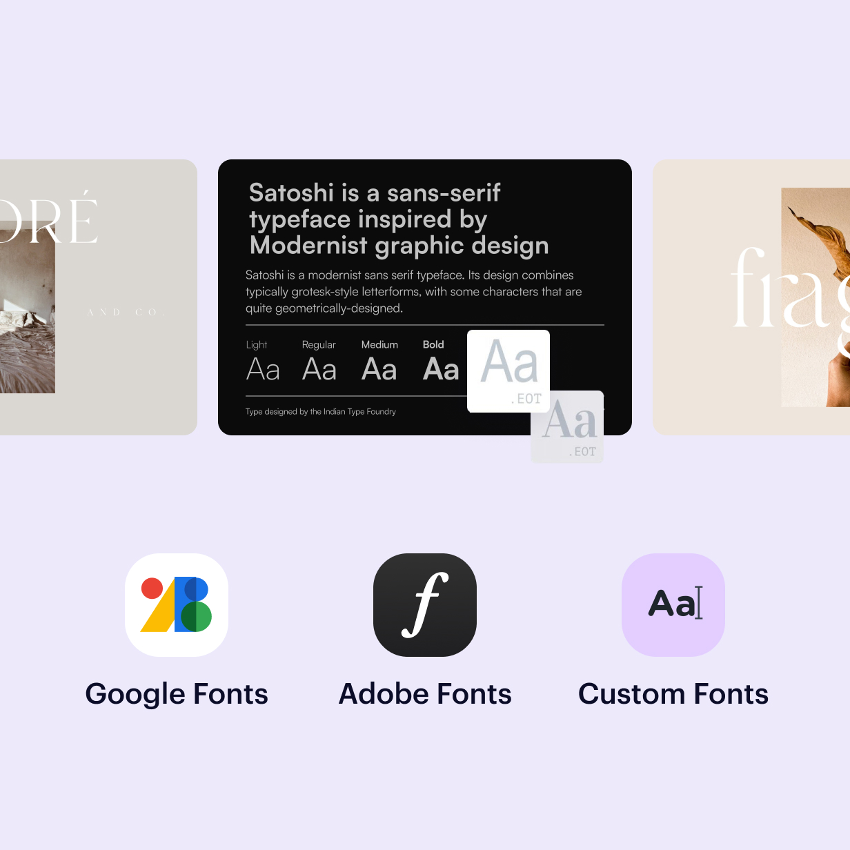 portfolio google fonts