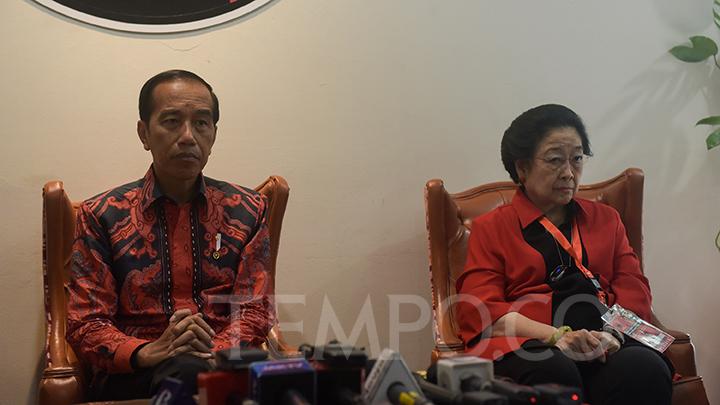 jokowi dan megawati-Soal Peluang Jokowi Bertemu Megawati, Para Pengamat Politik Bilang Begini