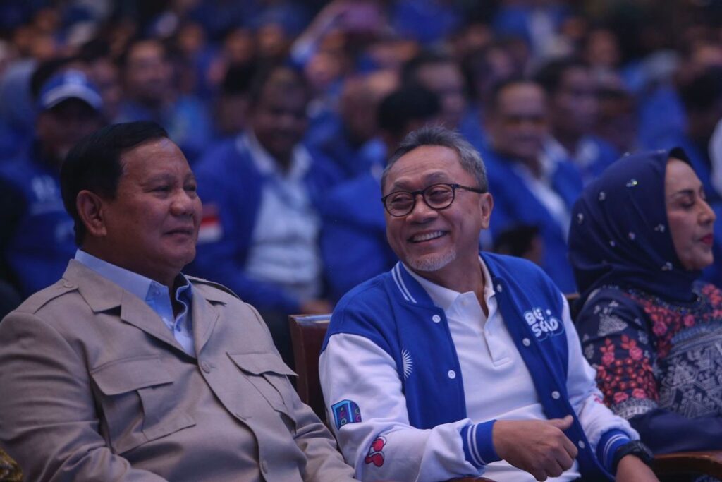 Zulhas Beri Sinyal Dukung Prabowo Capres 2029