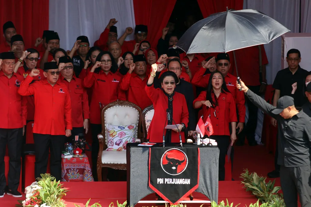 Ketua Umum DPP PDI Perjuangan Megawati Soekarnoputri