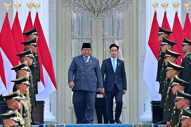 Presiden Prabowo Subianto dan Wakil Presiden Gibran Rakabuming Raka