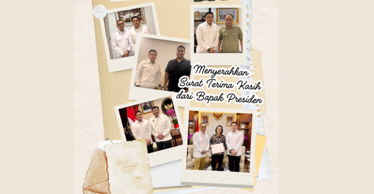 Diantar Seskab Teddy, Prabowo Kirim Surat Ke Menteri Yang Direshuffle