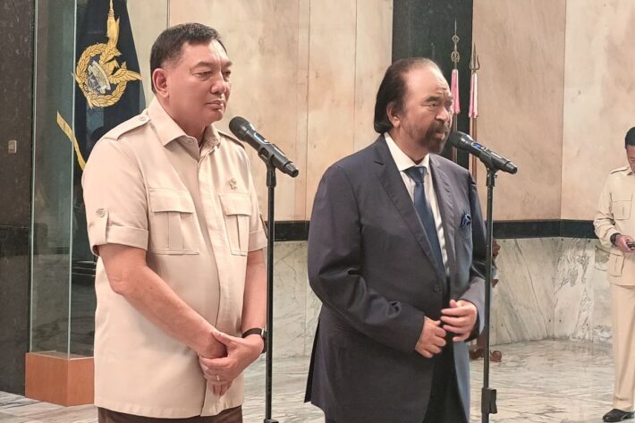 Tujuan Politik di Balik Kedatangan Surya Paloh dan Elite PKS Menemui Menhan Sjafrie