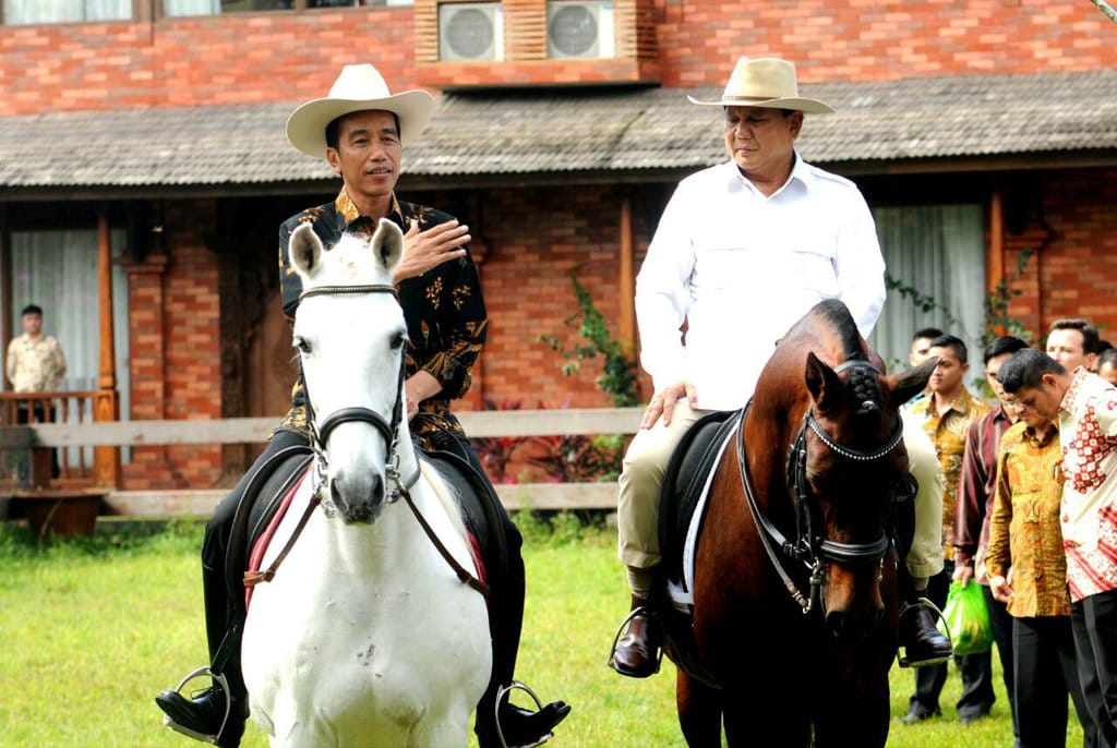 Jokowi dan Prabowo Berkuda