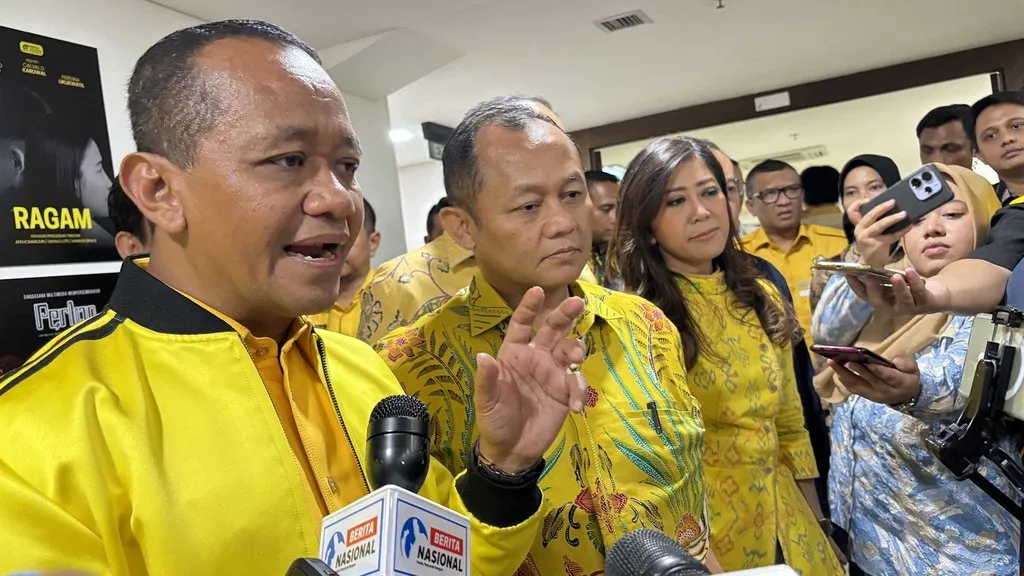 Bahlil Lahadalia di Kantor DPP Partai Golkar