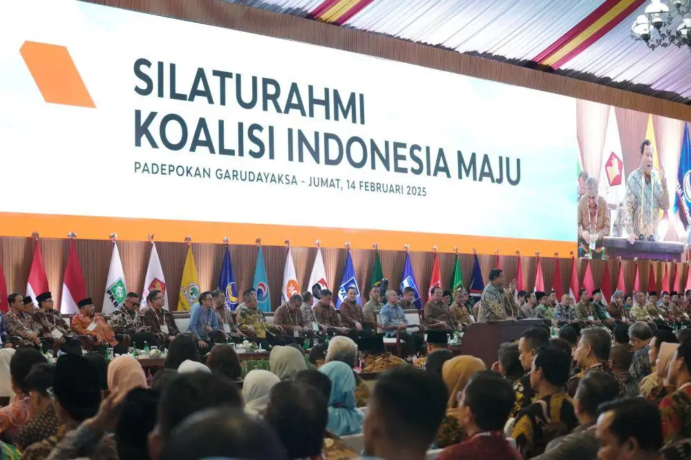 Silaturahmi Koalisi Indonesia Maju