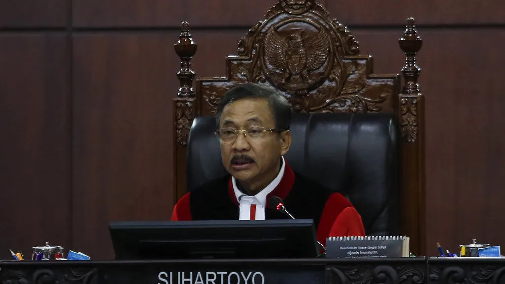 Ketua Mahkamah Konstitusi (MK) Suhartoyo