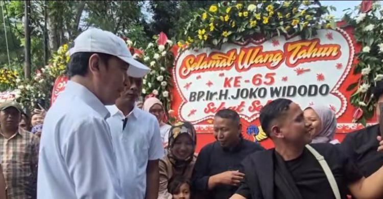 Prabowo Ucapkan Ulang Tahun Ke-65 Ke Jokowi