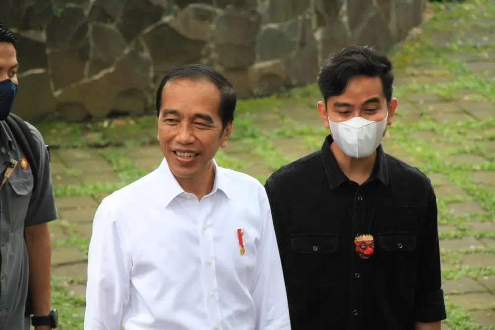 Presiden Jokowi dan Gibran Rakabuming