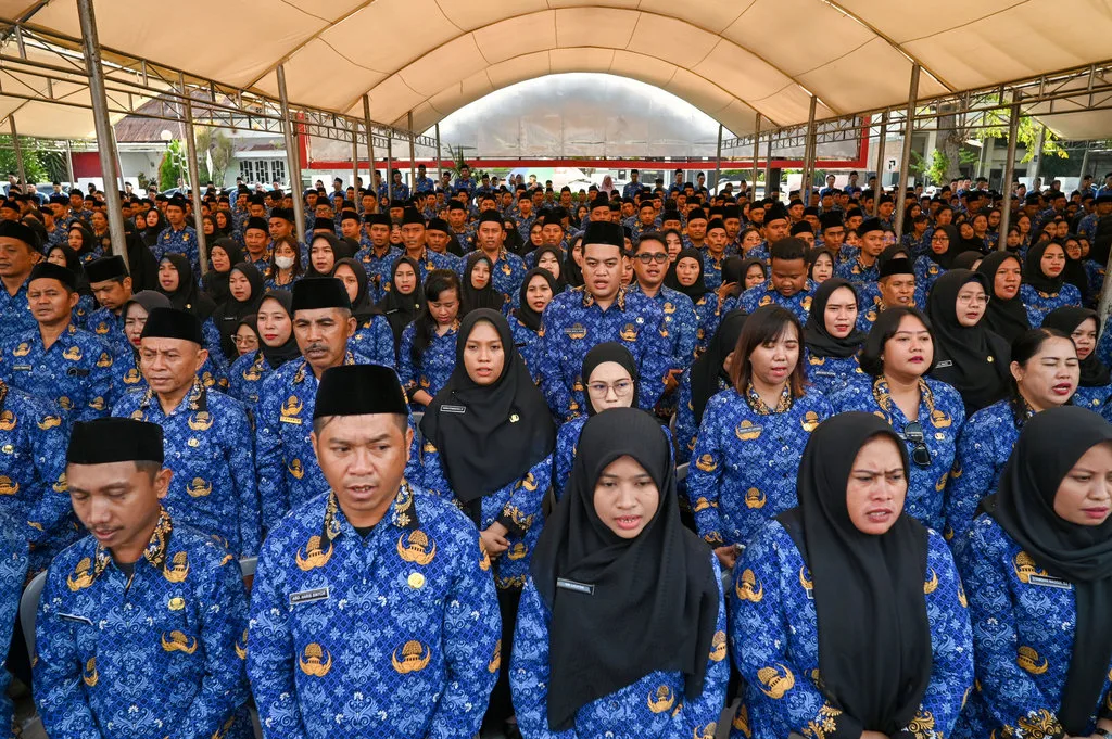 pelantikan dan penyerahan SK