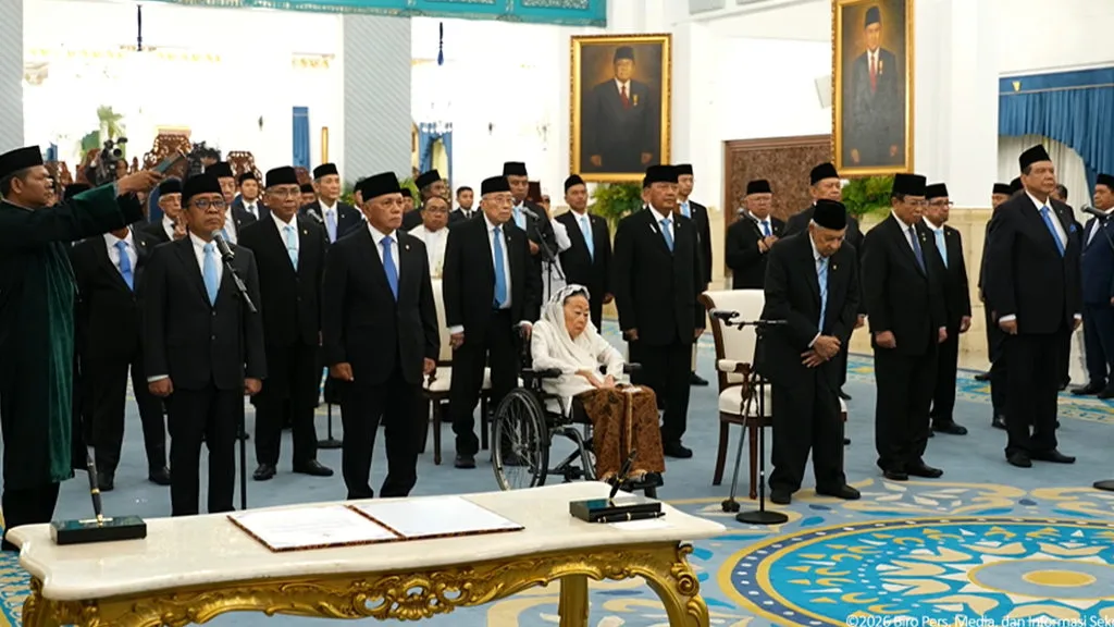 Pelantikan Dewan Pertimbangan Presiden